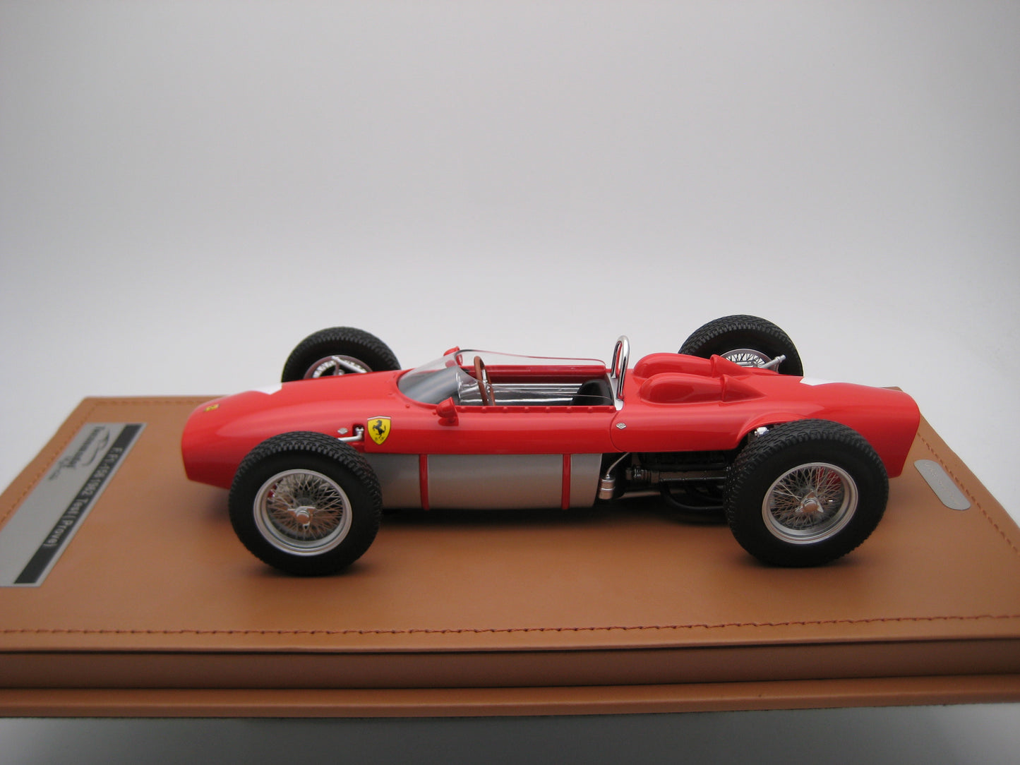 Tecnomodel TM18-308A Ferrari F1 -156 1962 Test (prove) German GP car #4 Lorenzo Bandini 1/18