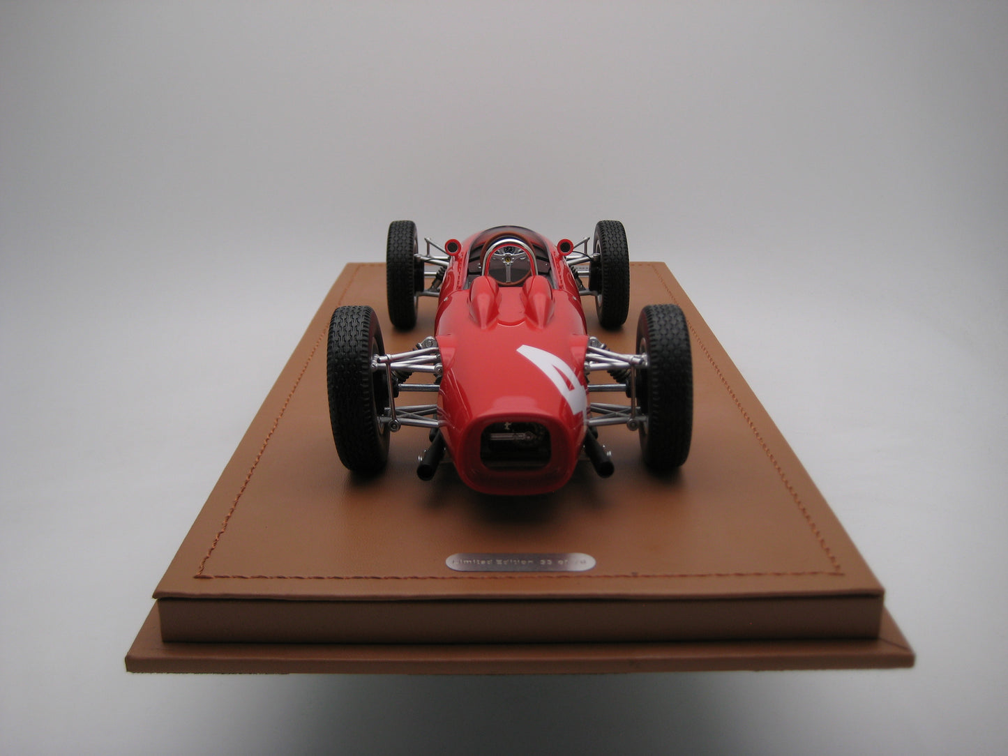 Tecnomodel TM18-308A Ferrari F1 -156 1962 Test (prove) German GP car #4 Lorenzo Bandini 1/18