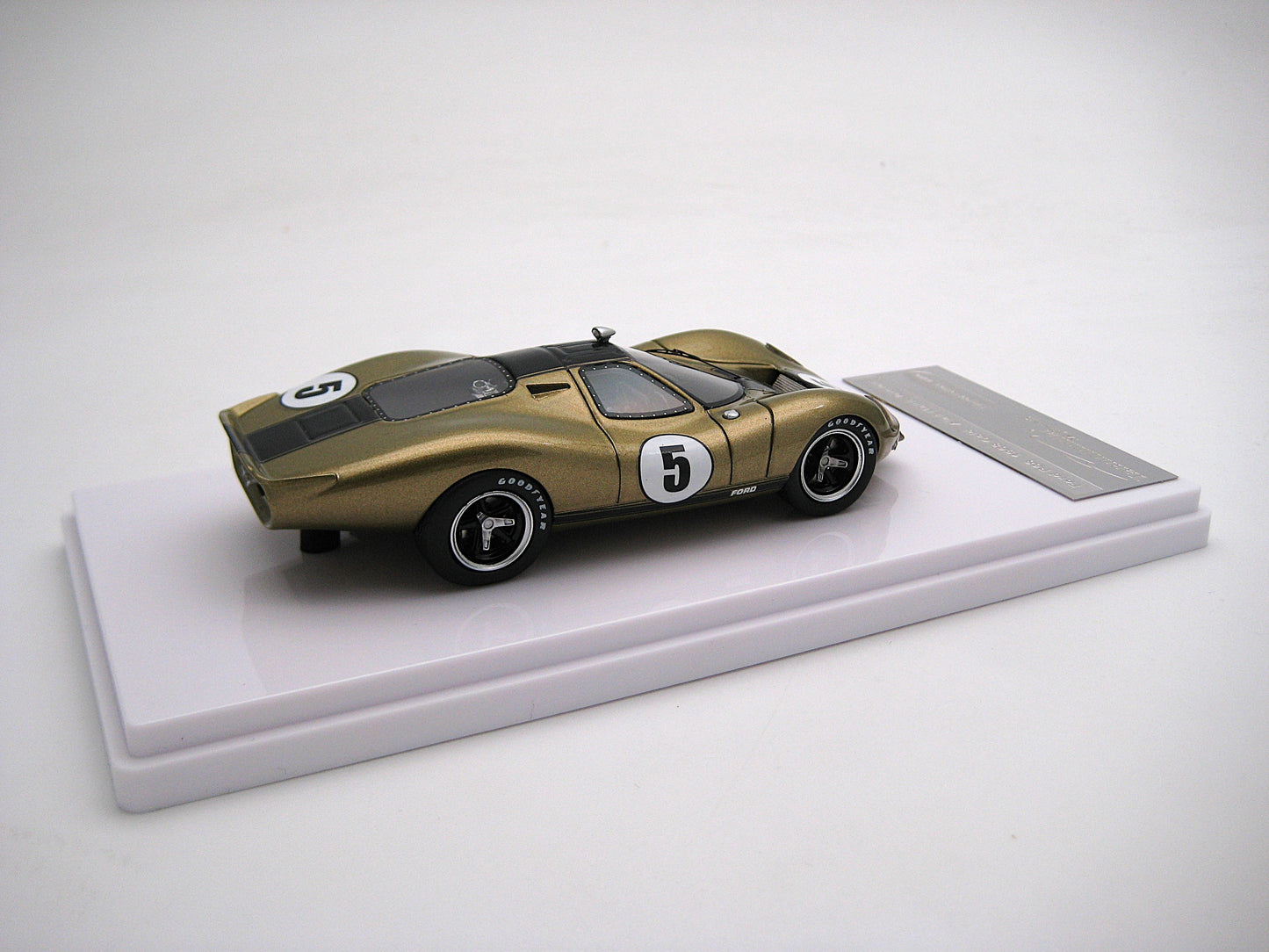 Tecnomodel TM43-31E Ford P68 press version 1968 Gold Limited  Edition Alan Mann 1/43