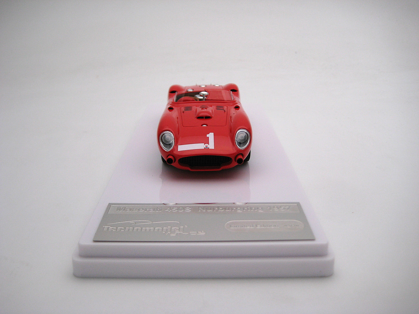 Tecnomodel TM43-39B Maserati 450S 1957 car #1 Nürburgring Driver Fangio/ Moss 1/43