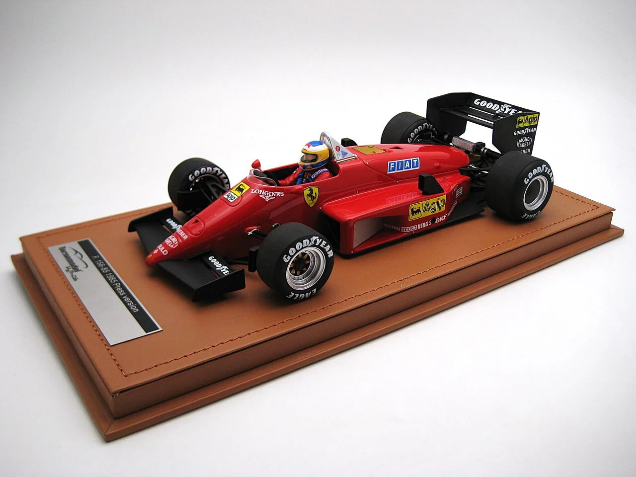 Tecnomodel TMD18-322a Ferrari 156-85 1985 Press version, Michele Alboreto 1/18