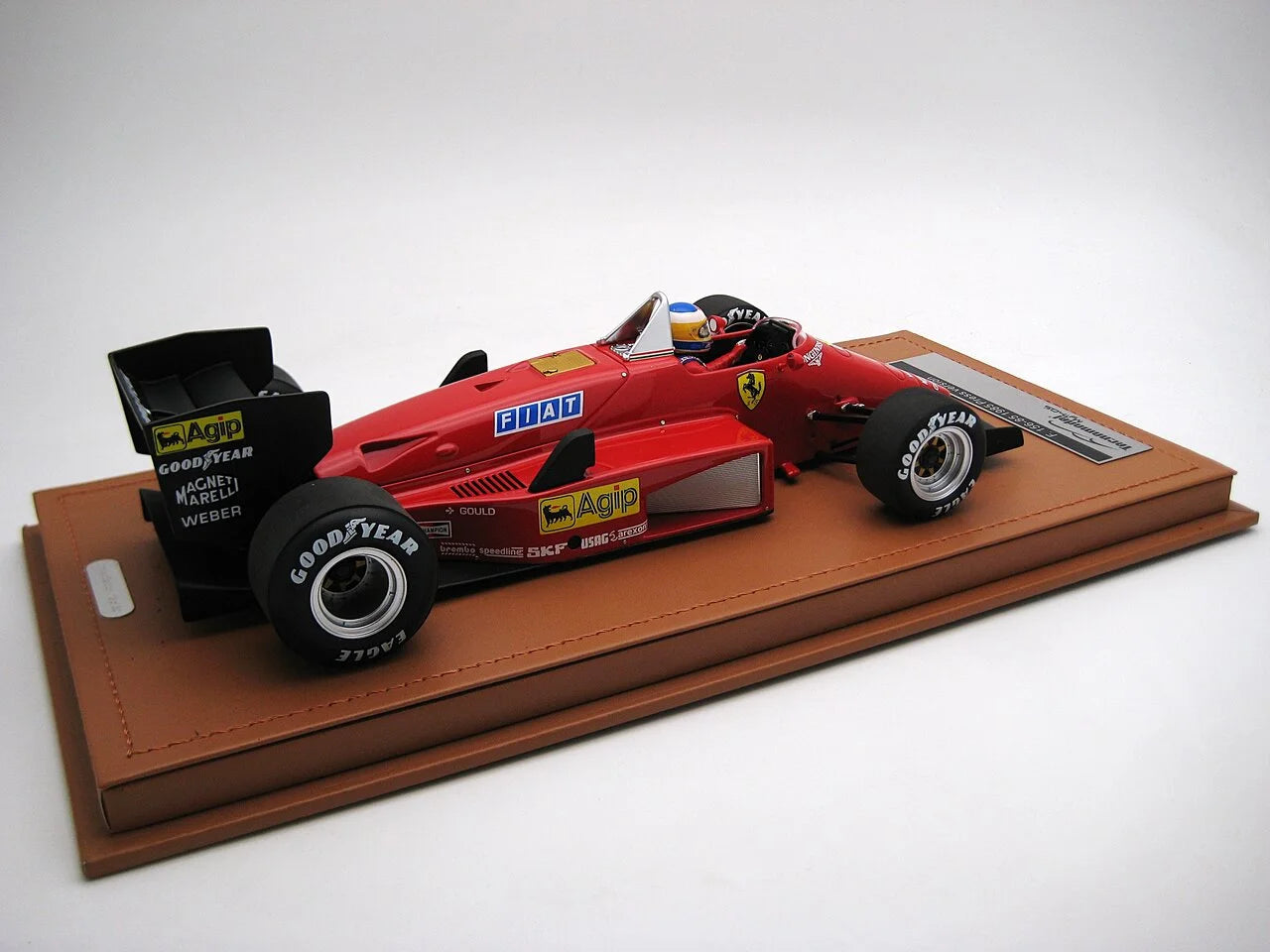 Tecnomodel TMD18-322a Ferrari 156-85 1985 Press version, Michele Alboreto 1/18