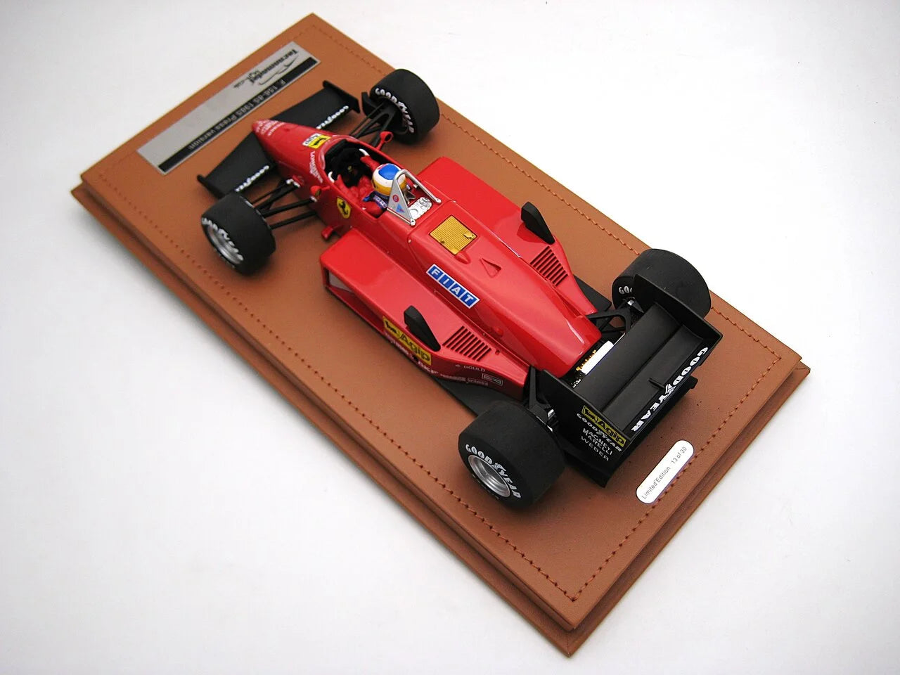 Tecnomodel TMD18-322a Ferrari 156-85 1985 Press version, Michele Alboreto 1/18