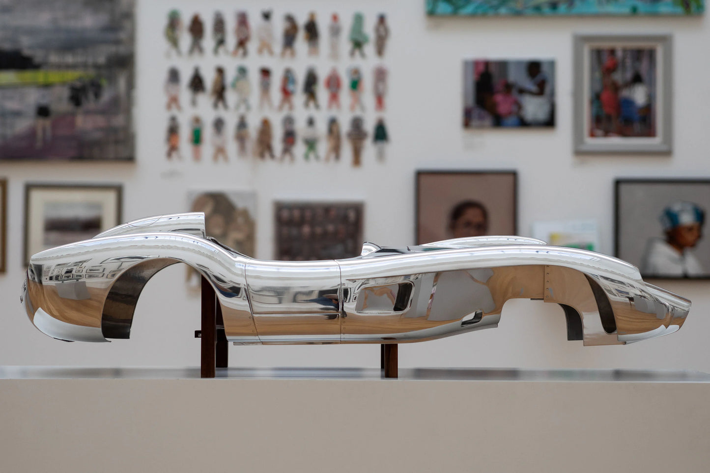 Amalgam (*shipping included*) Ferrari 250 TR Aluminium Body Replica - Polished Finish 1:4 SCALE