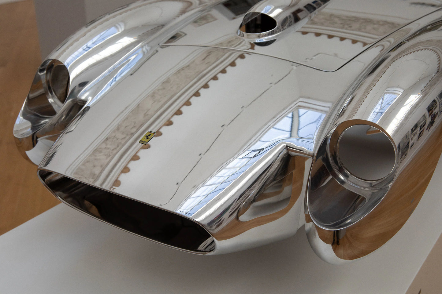 Amalgam (*shipping included*) Ferrari 250 TR Aluminium Body Replica - Polished Finish 1:4 SCALE