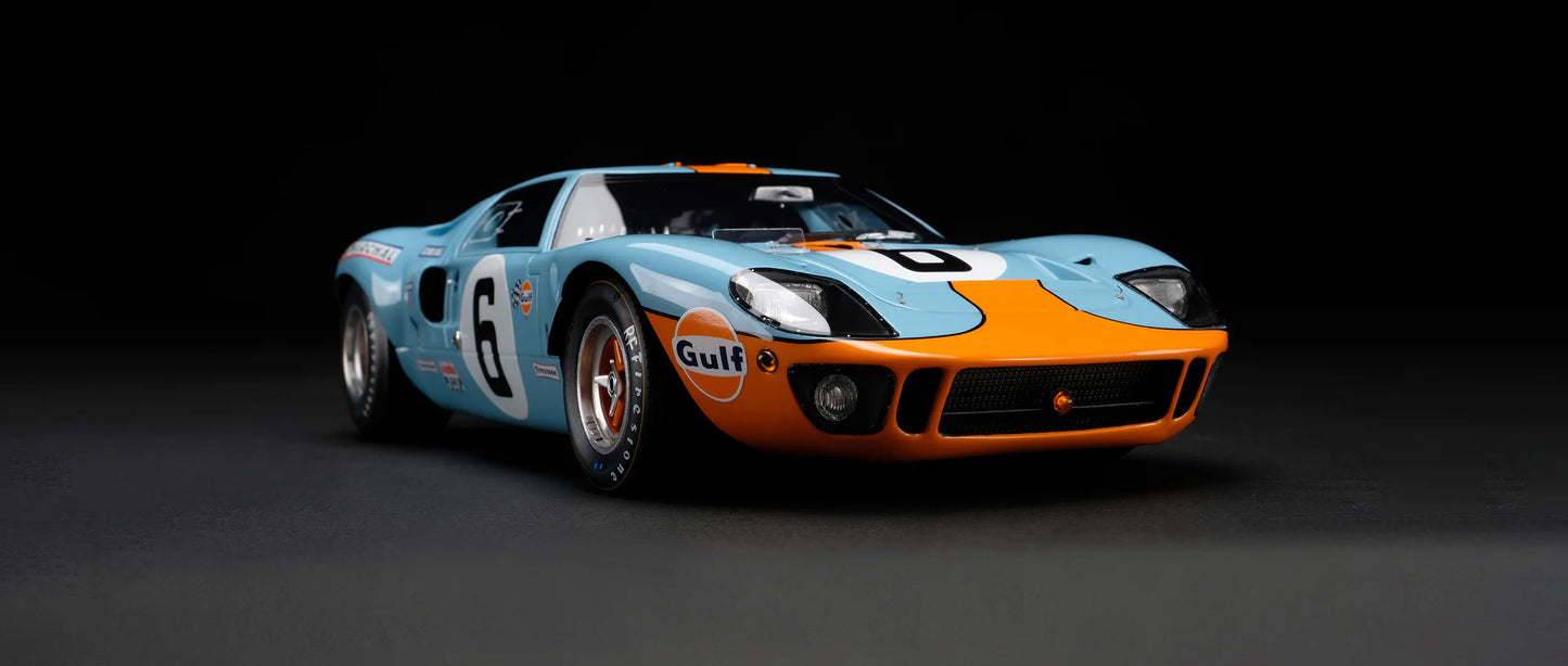 Amalgam Ford GT40 - 1969 Le Mans Winner 1:18 SCALE