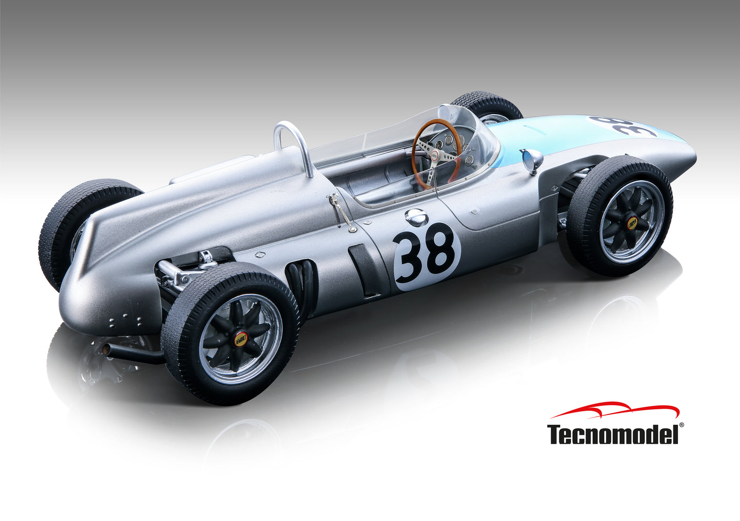 Tecnomodel TM18-275C Cooper T53 F1 German GP 1961 car #38  B.Collomb LE 60 pcs 1/18 Pre-Order