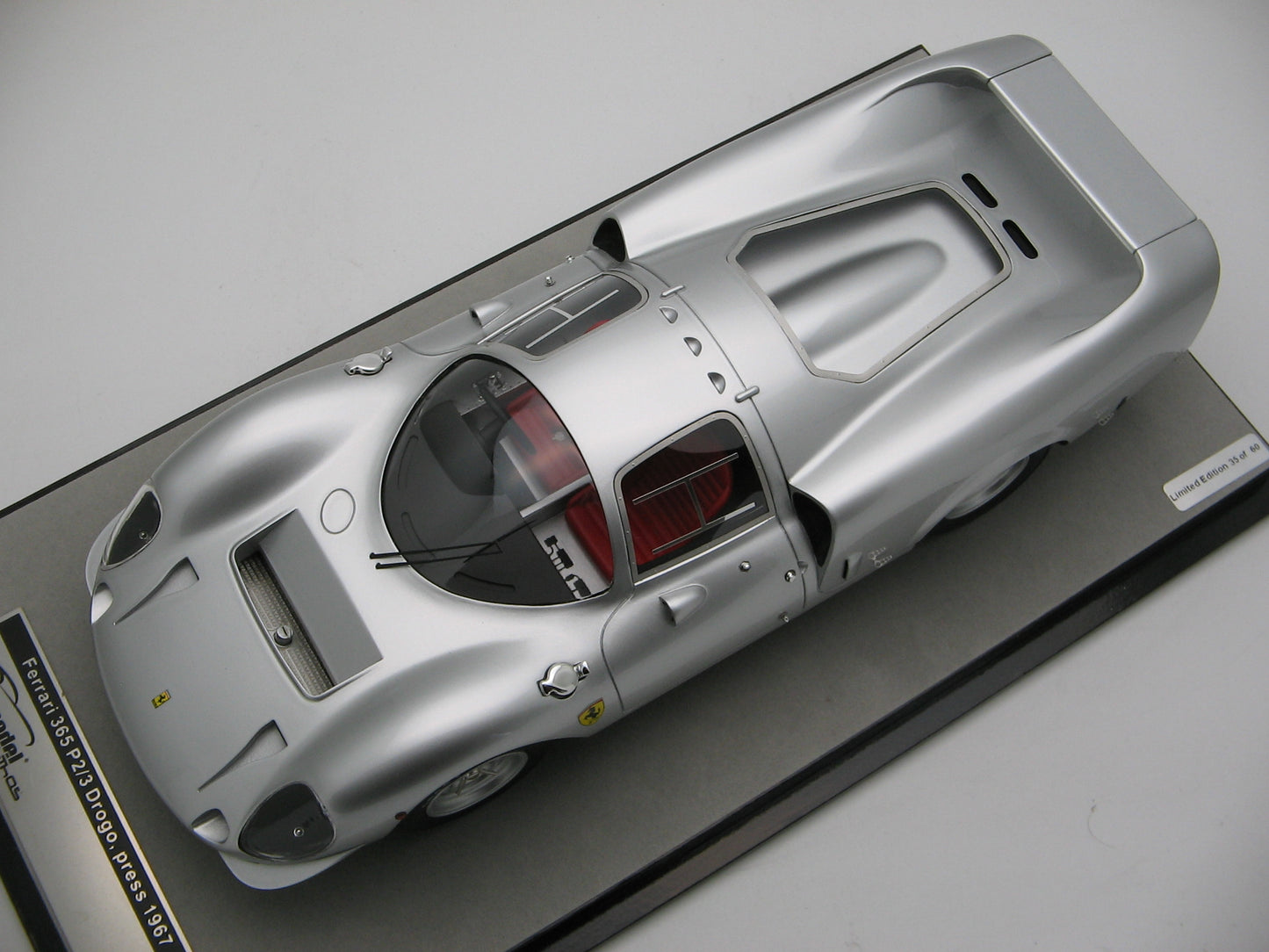 Tecnomodel TM18-255C Ferrari 365 P2/3 Drogo, press 1967 Aluminum Body Shell 1/18