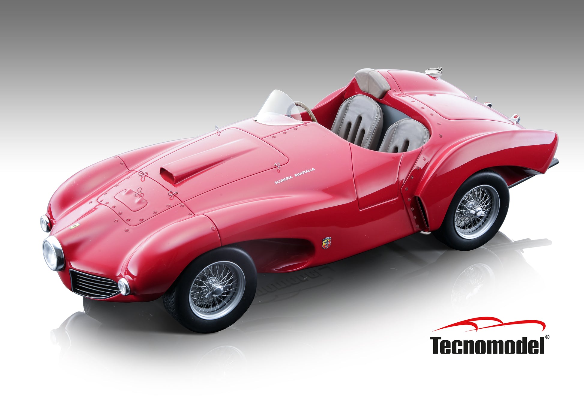 Tecnomodel TM18-209A Ferrari 166 MM Abarth Gloss Red Press Version 1953 1/18