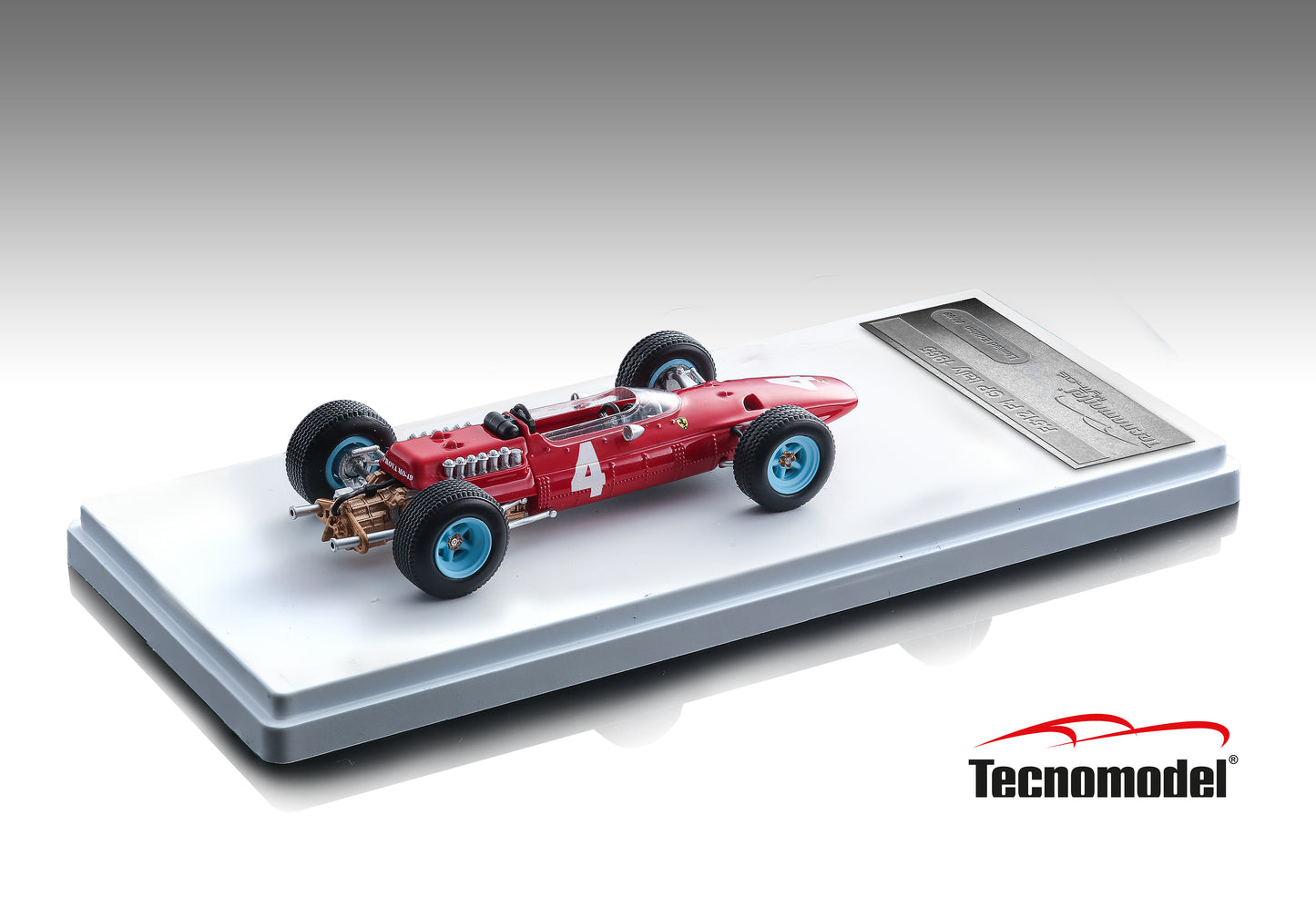 Tecnomodel TM43-11A Ferrari 512 F1 1965 GP ITALY Driver: Lorenzo Bandini  1/43