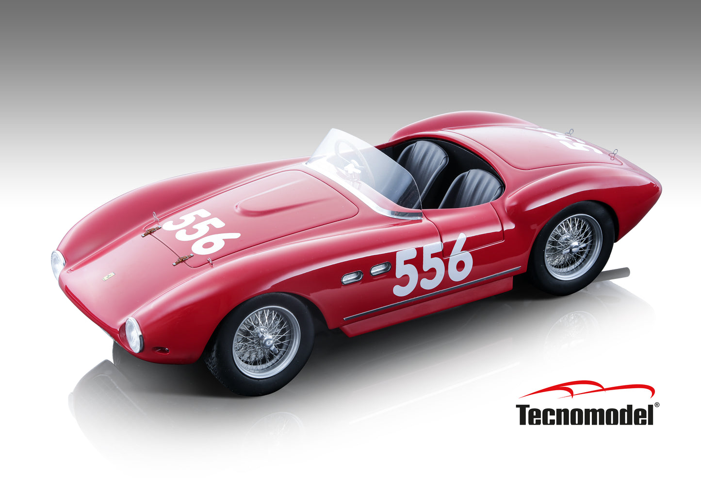 Tecnomodel TM18-246C Ferrari 735S - 166 MM Spyder Mille Miglia 1954 1/18