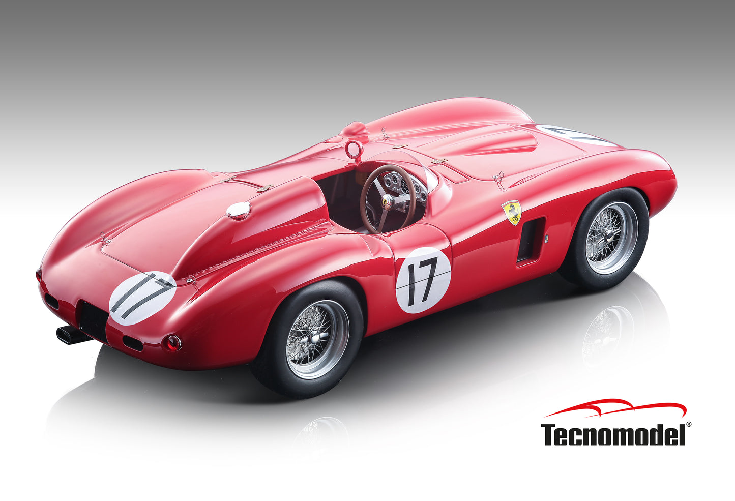 Tecnomodel TM18-211B Ferrari 860 Monza Sebring 12h 1956 car #17 (WINNER) J.M.FAngio - E.Castellotti 1/18