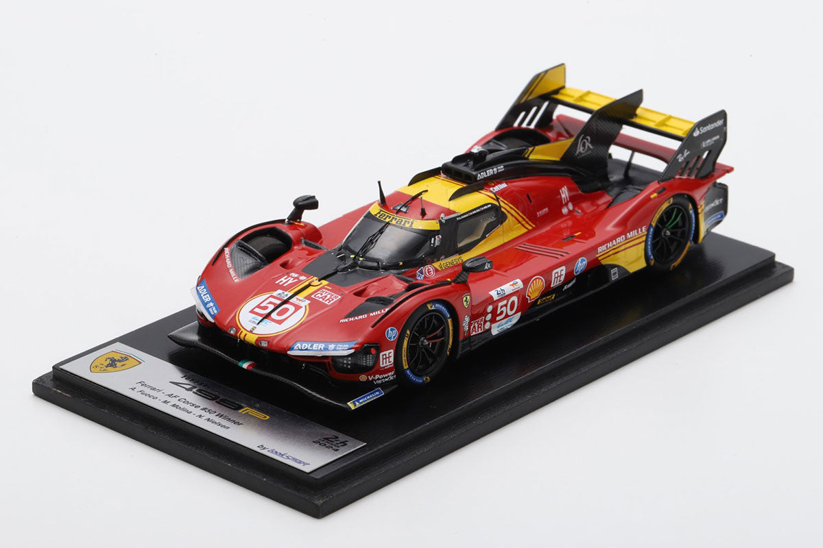 Ferrari 499P No.50 Ferrari AF Corse Le Mans 24H 2024 Winner Scale 1:43