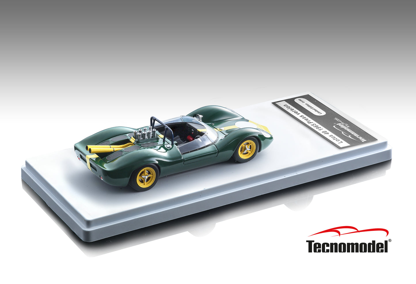 Tecnomodel TM43-16C Lotus 40 1965 Press version  1/43