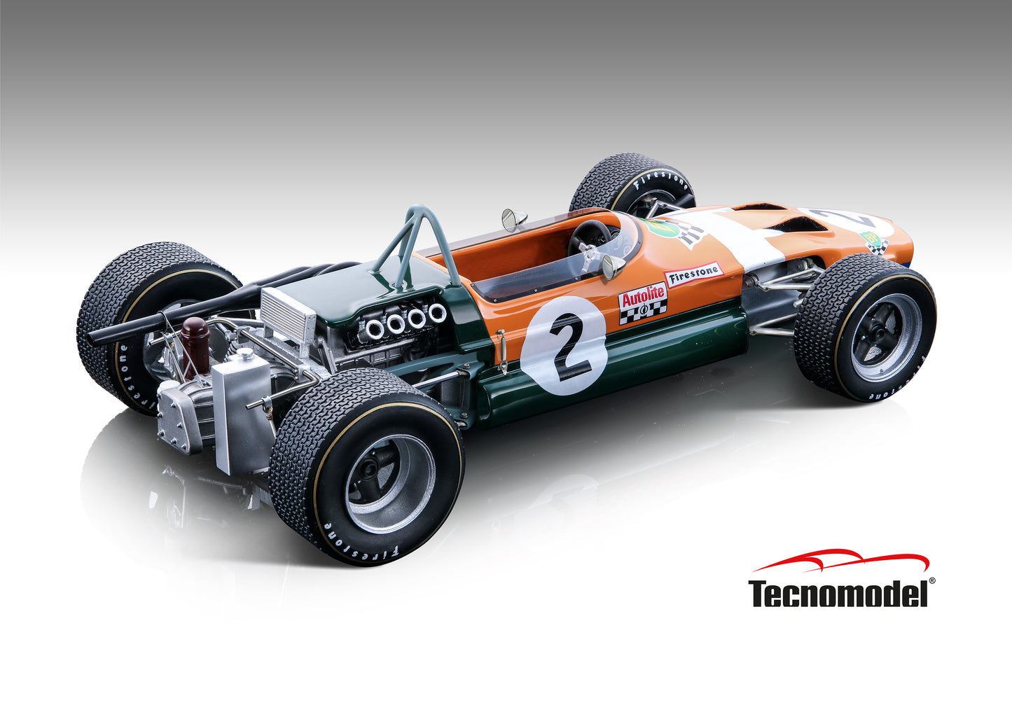 Tecnomodel TM18-265B Lotus 59 F2 1969 GP Albi car #2 Jochen Rindt 1/18 Pre-Order