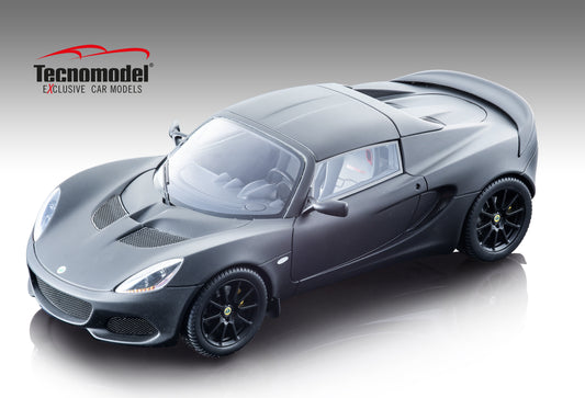 Tecnomodel TM18-110B Lotus Elise Sprint 220 Matte Black Full Body 2018 1/18