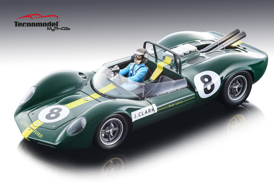 Tecnomodel TMD18-125E Lotus 40 1965 Brands Hatch Guards Trophy car #8 J.Clark 160 pcs  1/43