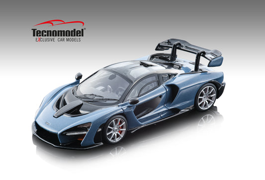 Tecnomodel T43-EX09A McLaren Senna Victory Grey Gèneva Auto Show 2018  1/43 Tecnomodel