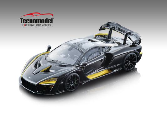 Tecnomodel T43-EX09C McLaren Senna Victory Grey Gèneva Auto Show 2018  1/43 Tecnomodel