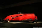 1/43 EMC 1937 RED / BLack Cadillac V-16 Hartmann's Roadster 19/20 High end model