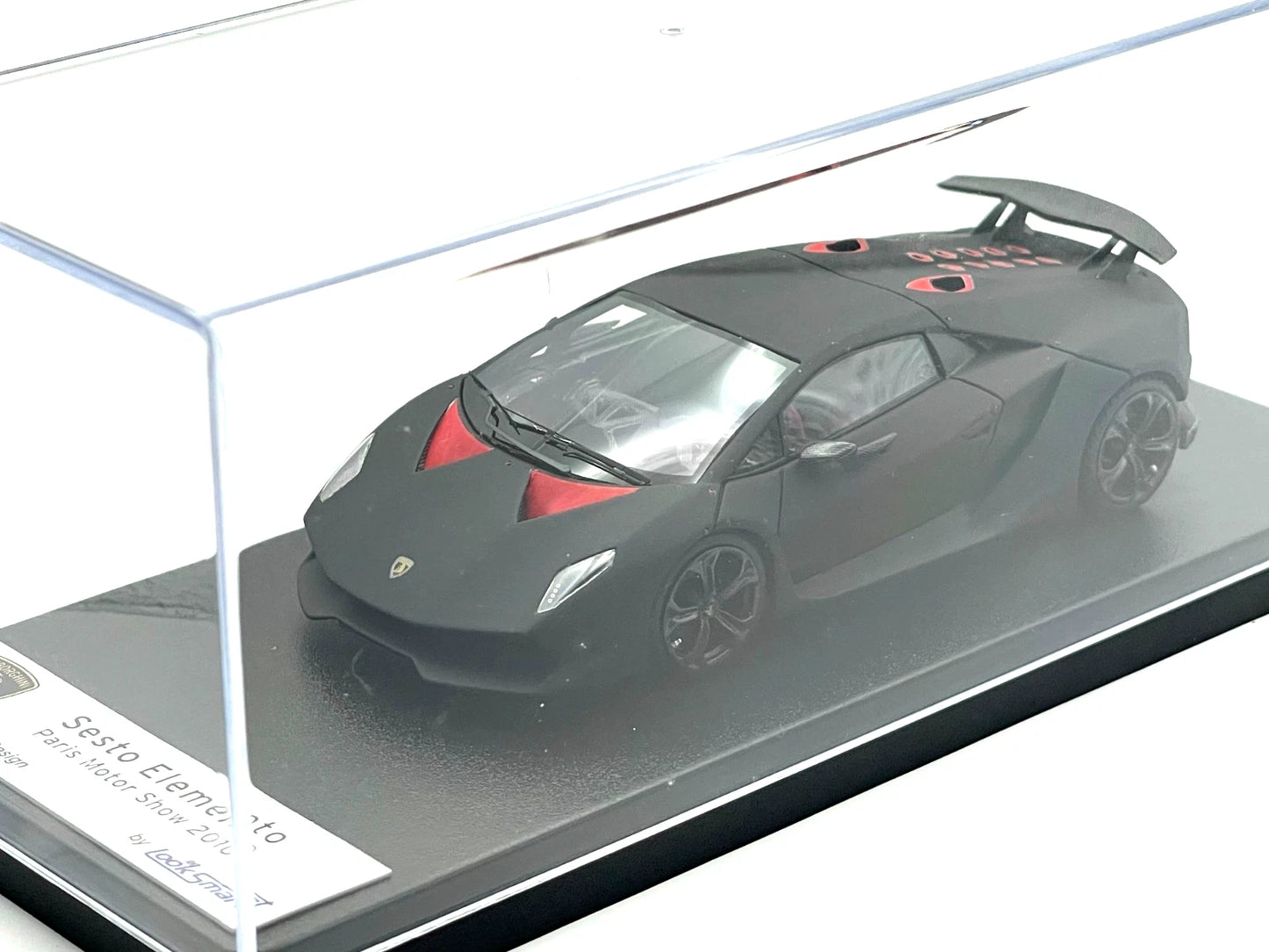 Looksmart Lamborghini Sesto Elemento Matt Black LS382B 1/43
