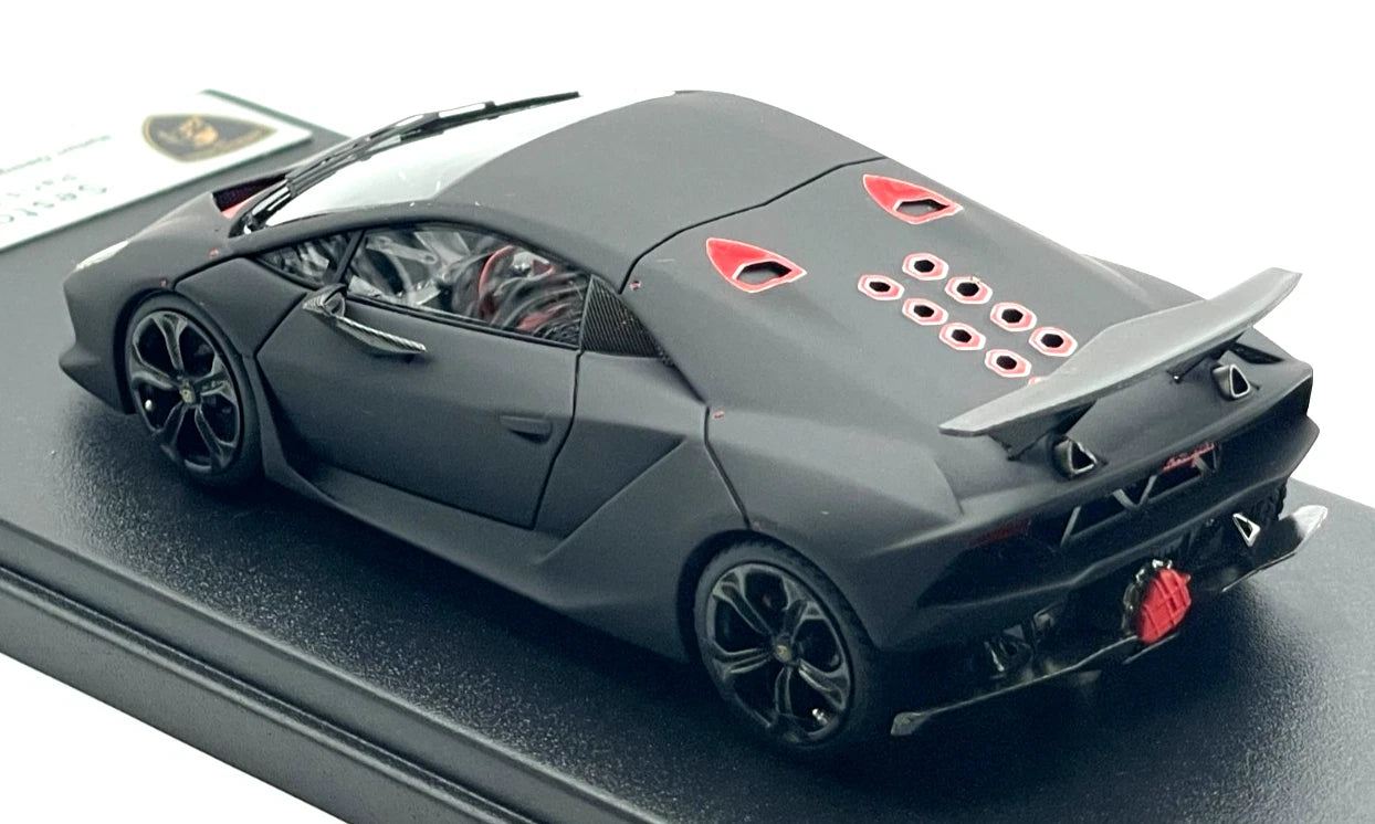 Looksmart Lamborghini Sesto Elemento Matt Black LS382B 1/43