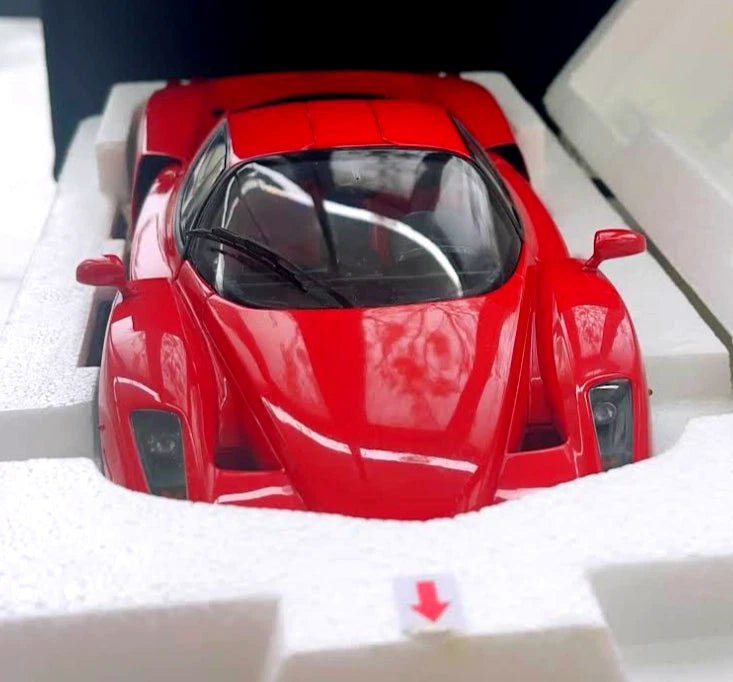 BBR 1/18 Scale ENZO FERRARI Corsa Red Diecast Model w Original Box very Rare