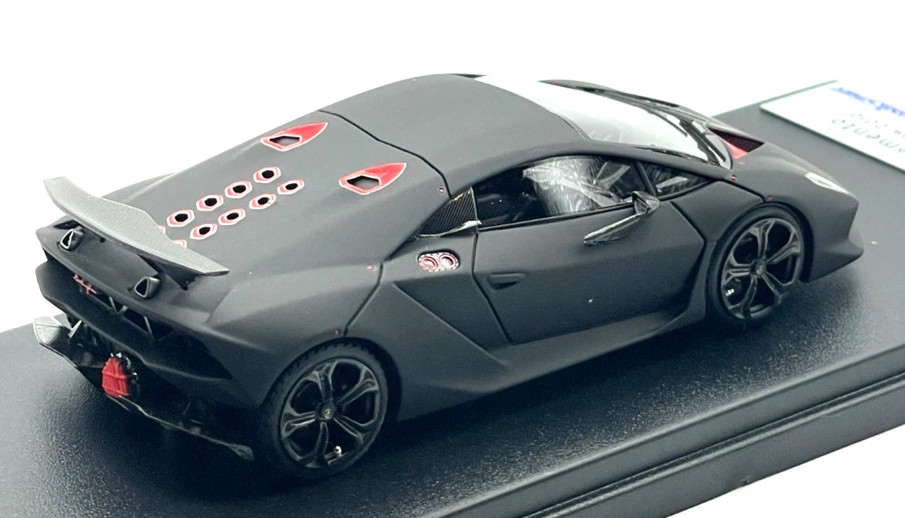 Looksmart Lamborghini Sesto Elemento Matt Black LS382B 1/43