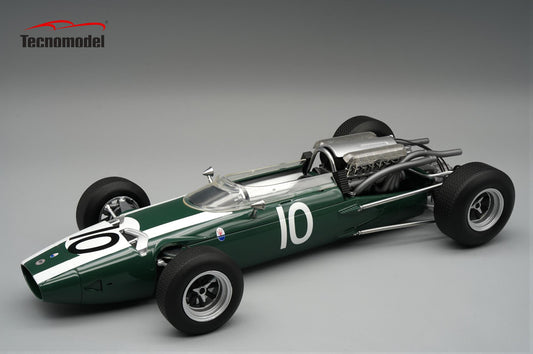 Tecnomodel Cooper Maserati F1 T18 1966   Monaco GP, Driver: Joachim Bonnier  Scale Mythos Series 1/18